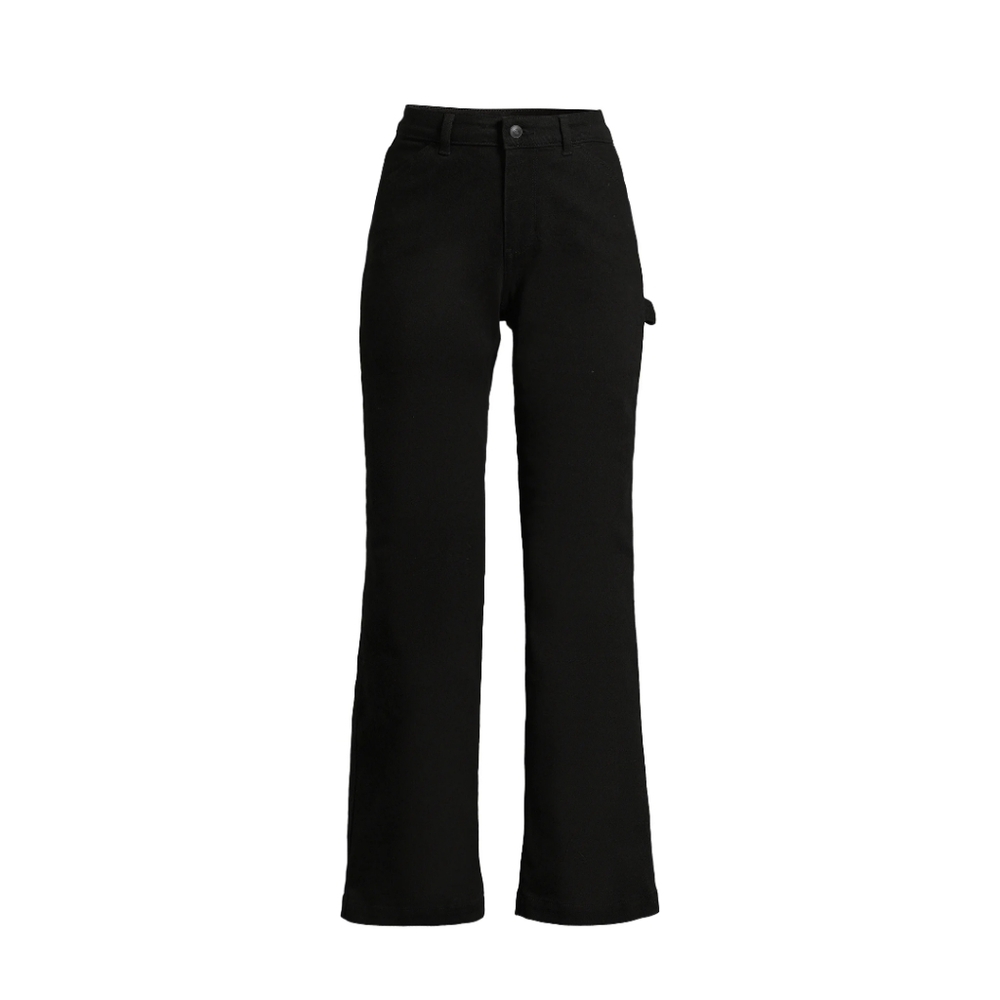 No Boundaries Juniors Size 3 High Rise Carpenter Jeans Black